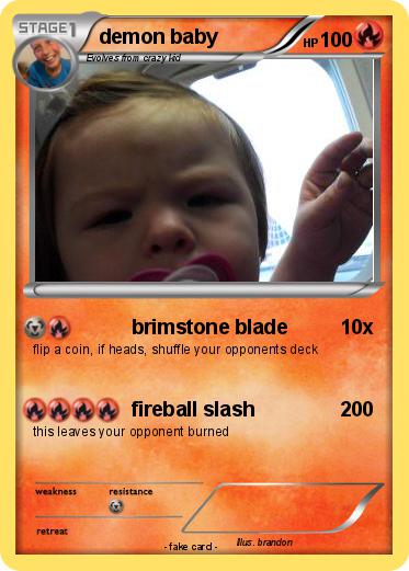 Pokemon demon baby
