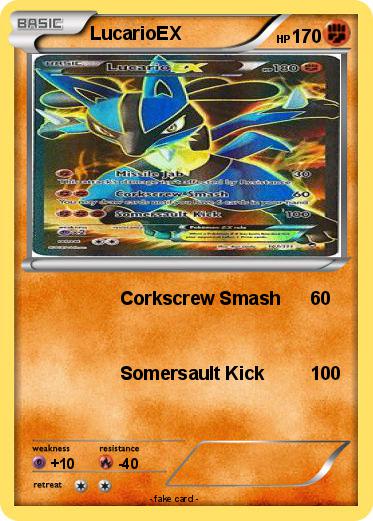 Pokemon LucarioEX