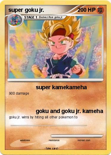 Pokemon super goku jr.