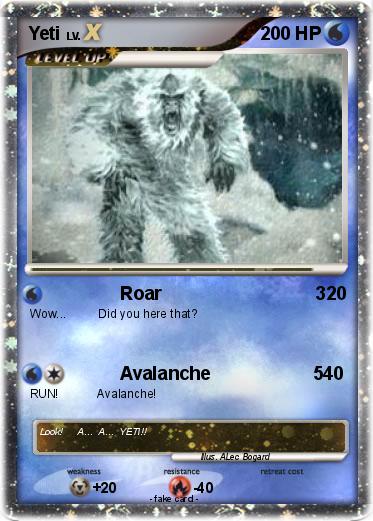 Pokemon Yeti
