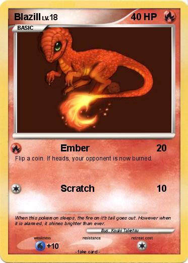 Pokemon Blazill