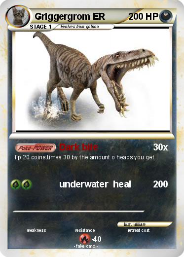 Pokemon Griggergrom ER