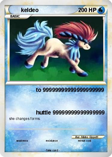 Pokemon keldeo