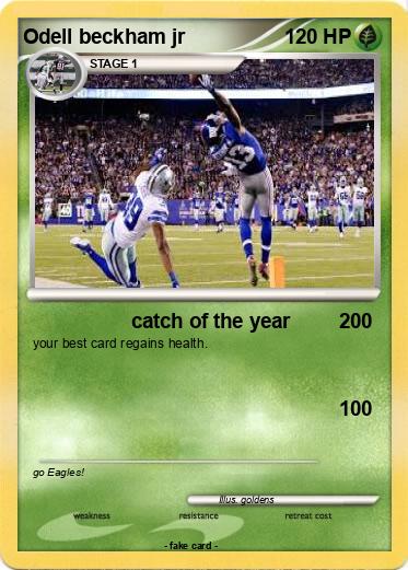 Pokemon Odell beckham jr