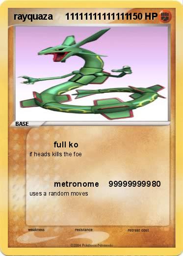 Pokemon rayquaza     11111111111111