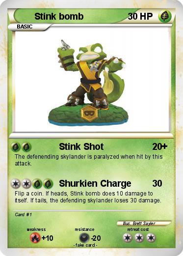Pokemon Stink bomb