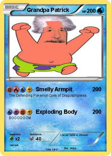Pokemon Grandpa Patrick