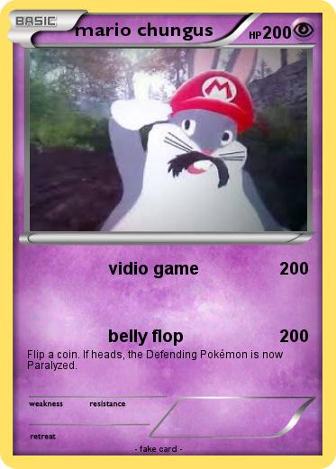 Pokemon mario chungus