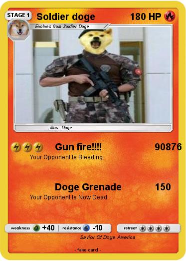 Pokemon Soldier doge
