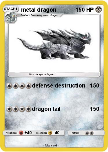 Pokemon metal dragon