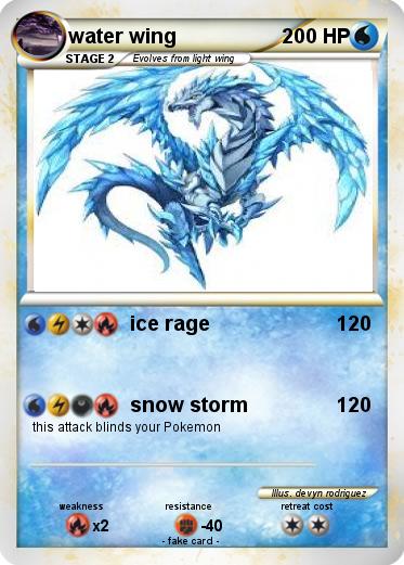 Pokemon water wing