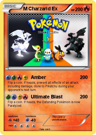 Pokemon M Charzarid Ex
