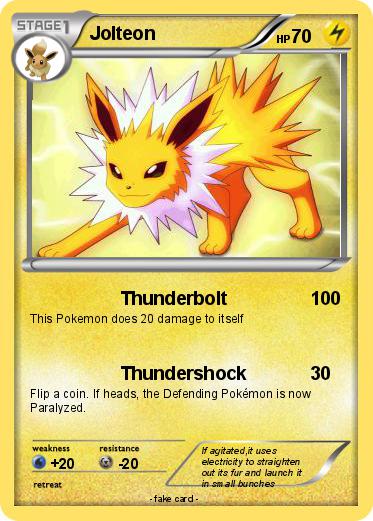 Pokemon Jolteon
