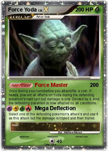 Pokemon Force Yoda