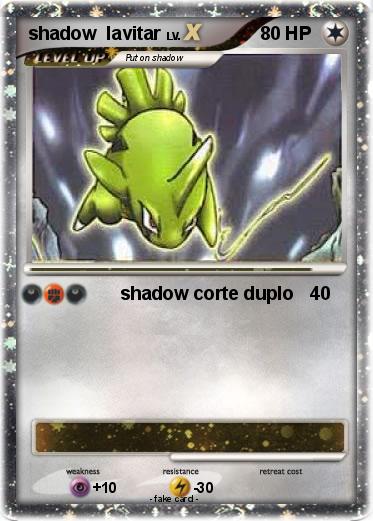 Pokemon shadow  lavitar