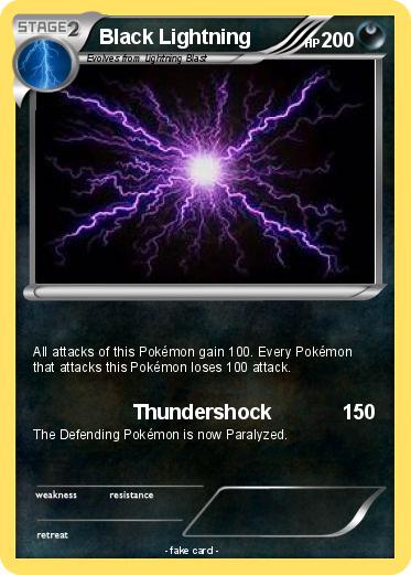 Pokemon Black Lightning