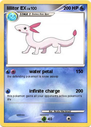 Pokemon lillitor EX