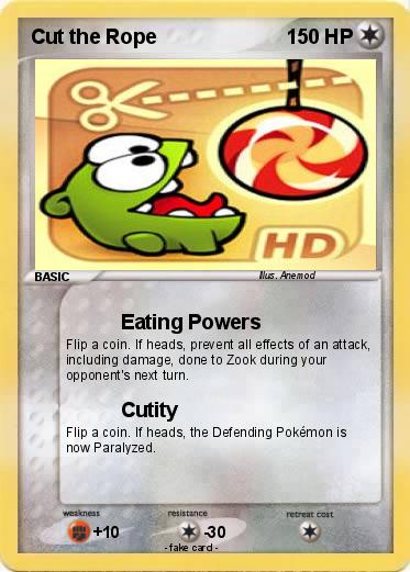 Pokemon Cut the Rope