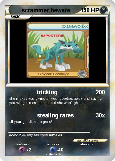 Pokemon scrammer beware