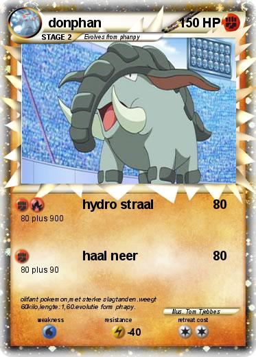 Pokemon donphan