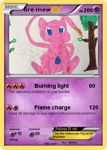 Pokemon fire mew