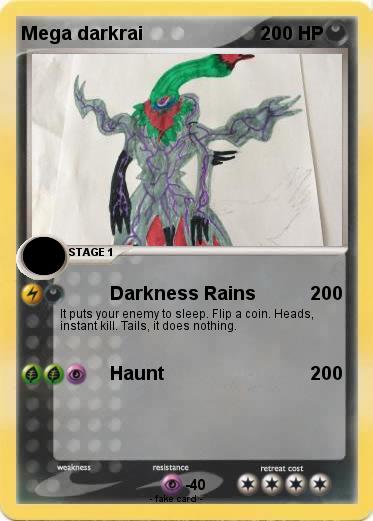 Pokemon Mega darkrai