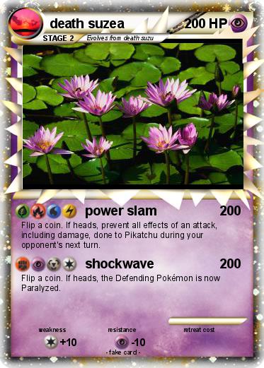 Pokemon death suzea