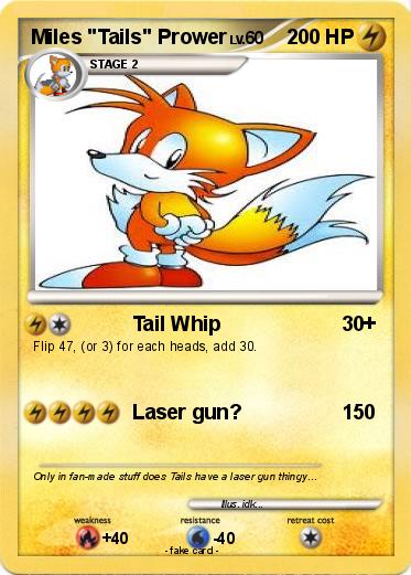 Pokemon Miles "Tails" Prower