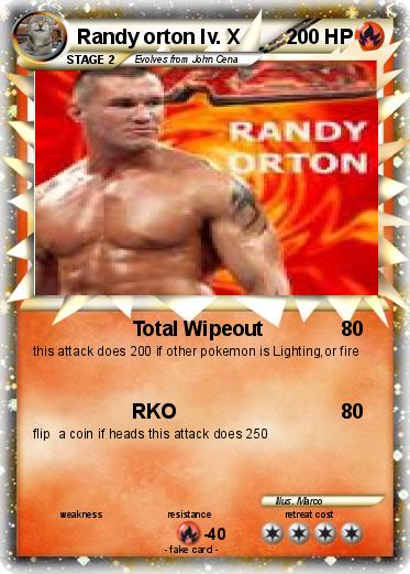 Pokemon Randy orton lv. X