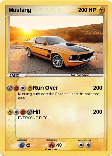 Pokemon Mustang