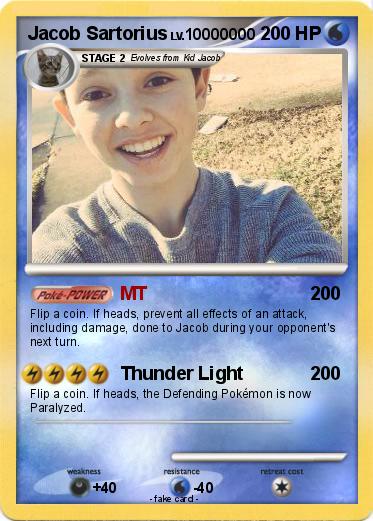 Pokemon Jacob Sartorius