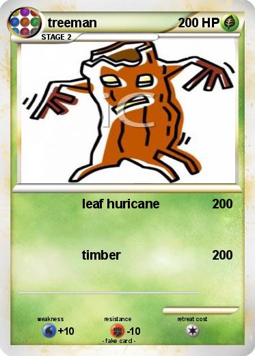 Pokemon treeman
