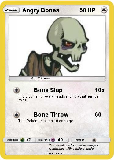 Pokemon Angry Bones