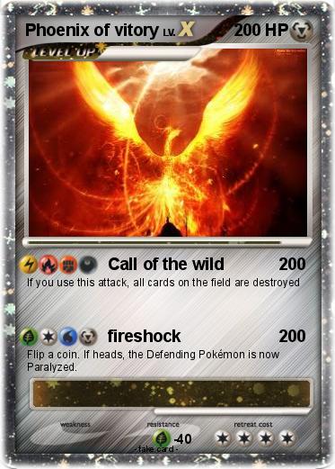 Pokemon Phoenix of vitory