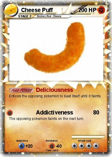 Pokemon Cheese Puff