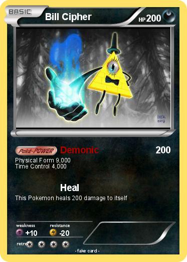 Pokemon Bill Cipher