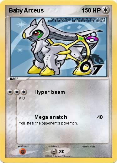 Pokemon Baby Arceus