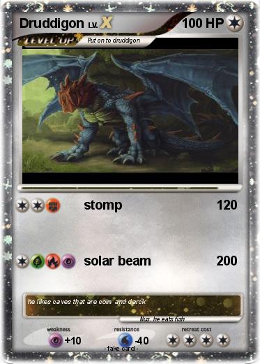 Pokemon Druddigon
