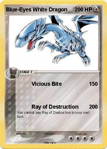 Pokemon Blue-Eyes White Dragon