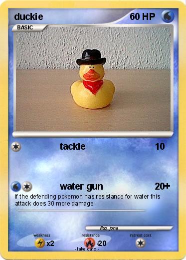 Pokemon duckie