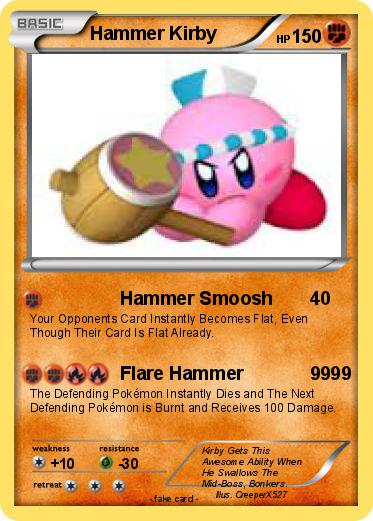 Pokemon Hammer Kirby