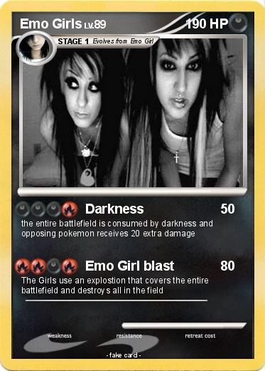 Pokemon Emo Girls
