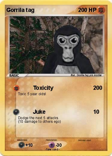 Pokemon Gorrila tag