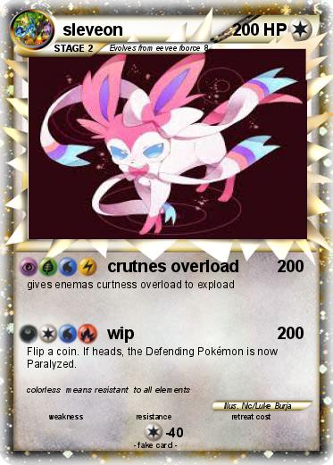 Pokemon sleveon