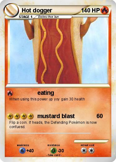 Pokemon Hot dogger