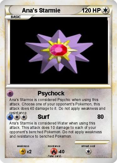 Pokemon Ana's Starmie