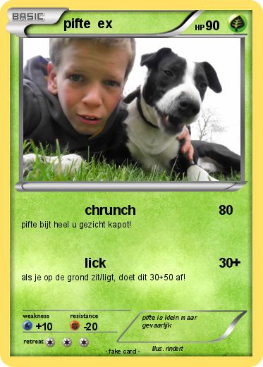 Pokemon pifte  ex