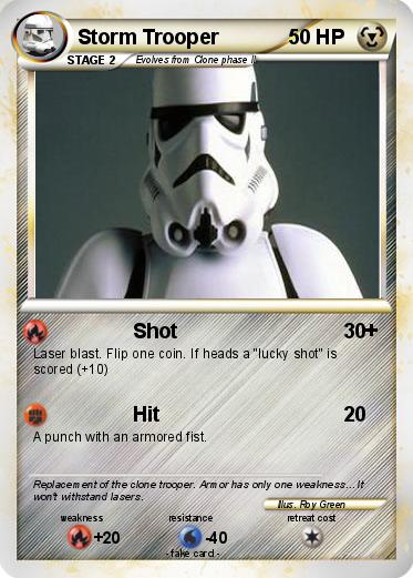 Pokemon Storm Trooper
