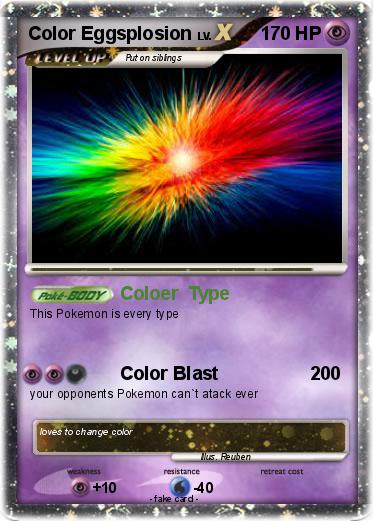 Pokemon Color Eggsplosion
