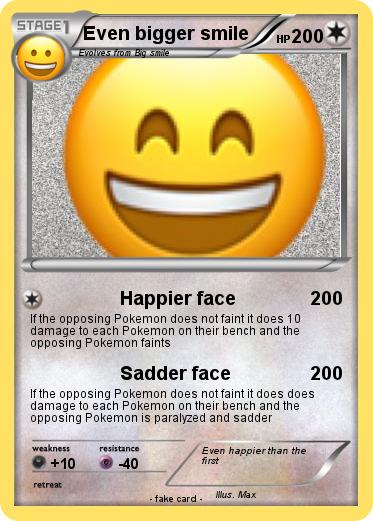 Pokemon Even bigger smile